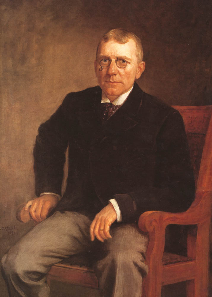 Portrait of James Whitcomb Riley